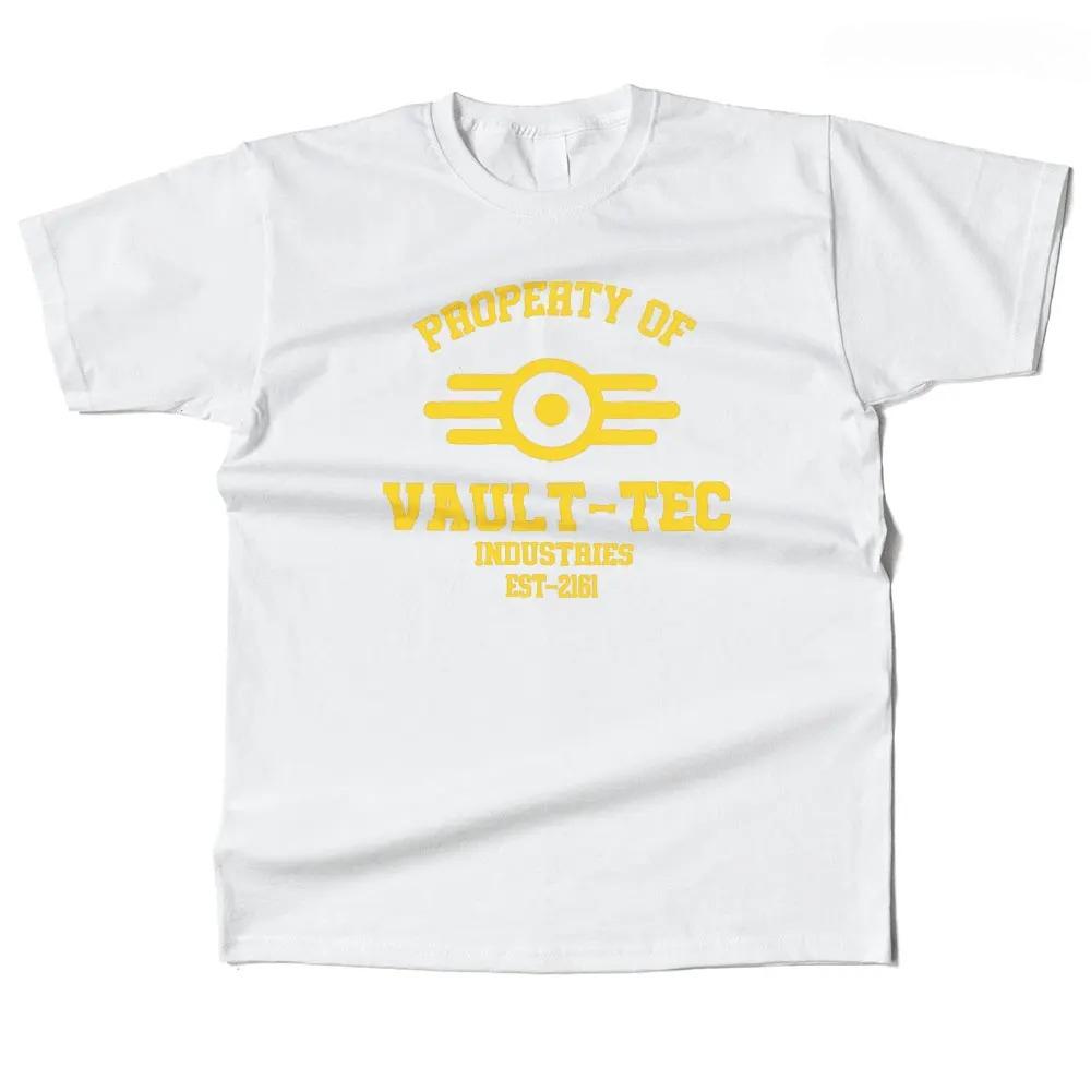 Property of Vault Tec Graphic T Shirt Street Casual Style Tee for Women