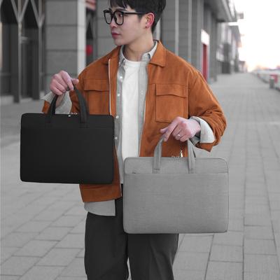 Hand-held Business Briefcase Men's Office Meeting Document Bag Printing Waterproof Oxford Cloth Document Bag