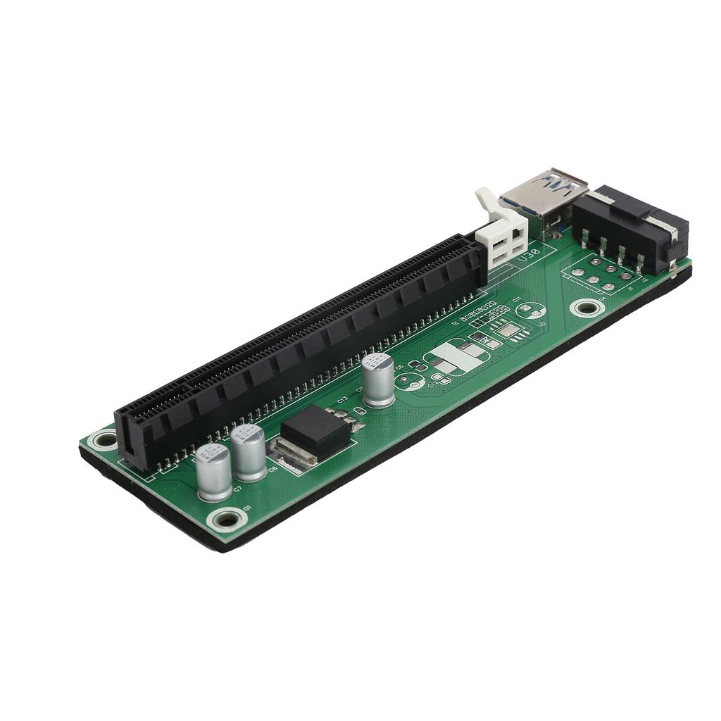 PCIE Riser 60cm 23.6in USB 3.0 PCIe Extender 1X 16X PCIE to Serial SATA Power Cable for Bitcoin Miner006