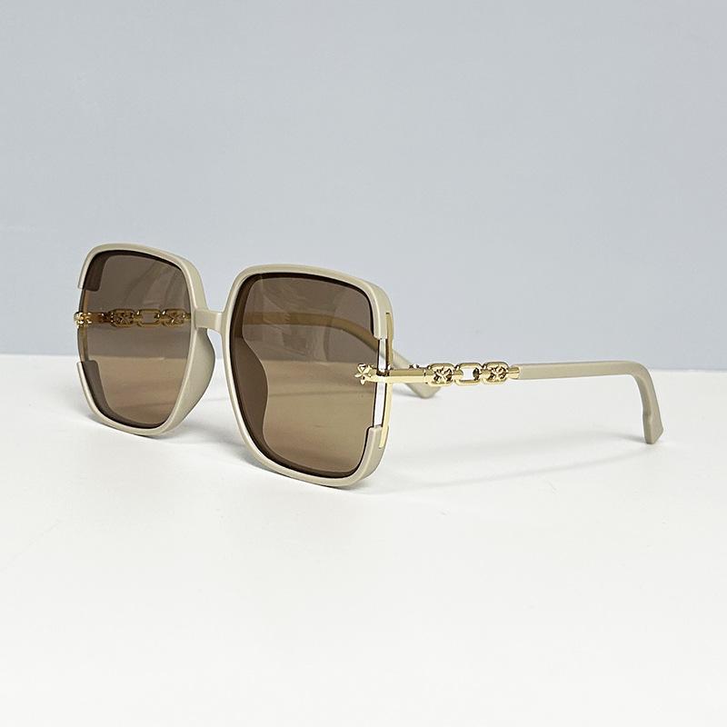 Ultra-Light Chain Plain Sunglasses, Polarized Light, Anti-Glare, Ultraviolet Sunscreen Glasses, Driving Sunglasses