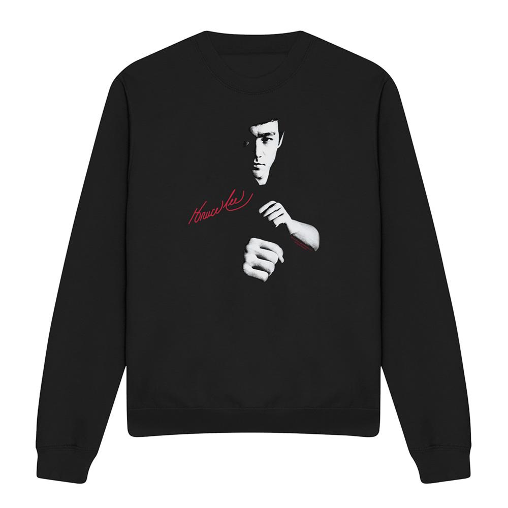 Bruce Lee Unisex Adult The Dragon Awaits Sweatshirt