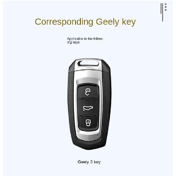 Gilt für Geely Schlüsseletui EmgrandgsBoyue New Million ModelsglSmart Borui VisionX6Autoabdeckung