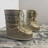 Modische Schneestiefel, Winter-High-Heel-Samt-Thermo-Ärmel-Baumwollstiefel rutschfester und verschleißfester Riemen Brot