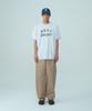REST&RECREATION Rs Logo Stitch T-Shirt - Light Gray