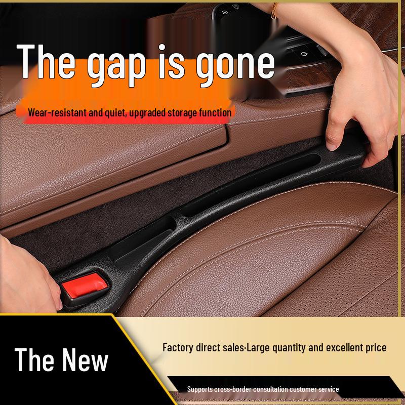 Universal Car Seat Gap Filler and Leakproof Storage Strip