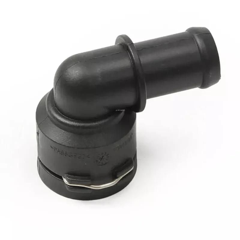 1K0122291J A Long-lasting Sleek Black Design Wide Compatibility Coolant Hose Connector For A3 For Seat For Skoda