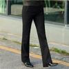 Men's Casual Wide-Leg Dress Pants - Non-Iron, Flared, Loose Fit