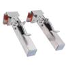 2PCS Adjustable Drawer Fixing Clips with 2 Clamping Pieces Cabinet Drawer Panel Installation Clamp