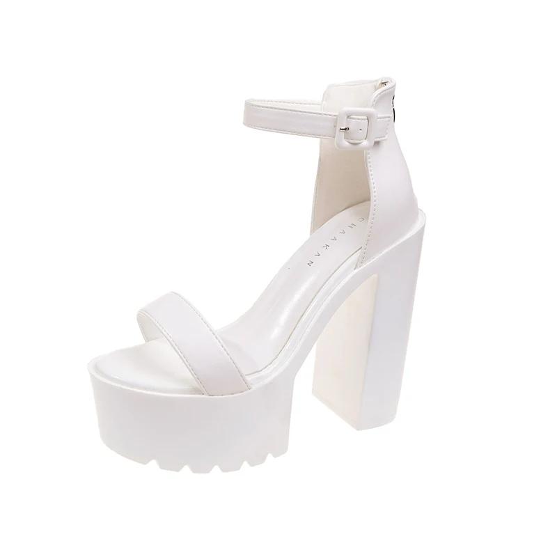 Fashion Super High Heels Women's Shoes Fashion Elegant High Heel Sandals Women Party Wedding Pumps Women Luxury Peep Toe Platform Sandal