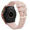 INF Samsung Galaxy Watch 42 mm bracelet silicone (S) Le noir