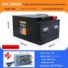 12V High-Power Long-Lasting Lithium Iron Phosphate Battery for 24V Outboard Motor and 48V Electric Net Hauler