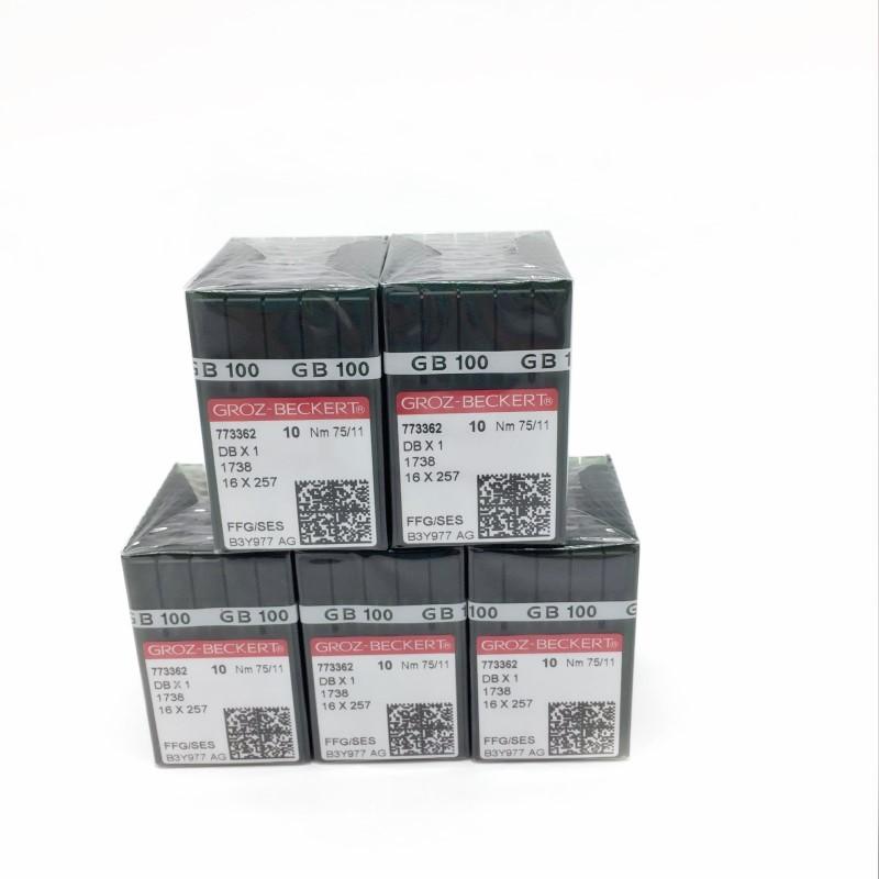 High Quality TAJIMA DBX1 FFG/SES Size 75/11 Embroidery Sewing Needles Industrial Steel Embroidery Machine Parts and Accessories DBX1 FFG/SES 75/11