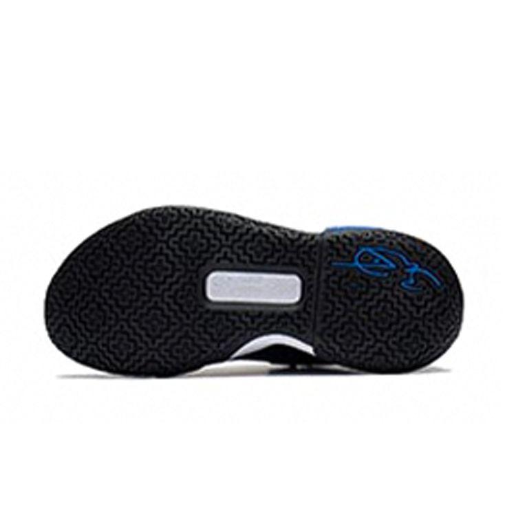 Li Ning Comfortable Daily Non-Slip Shock Absorbing Wear-Resistant Low-Top Basketball Shoes Kids sneakers Black YKBS060-3