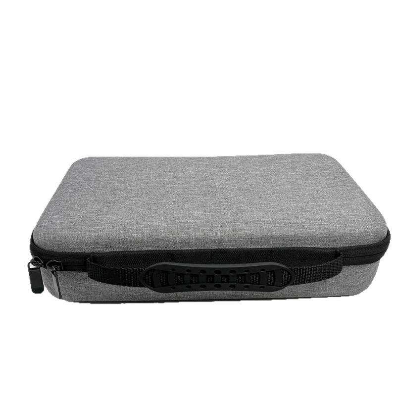 A95I-Portable Eyeglasses Storage Box Adjustable Slot, Travel Sunglasses Organizer Case For Multiple Pairs