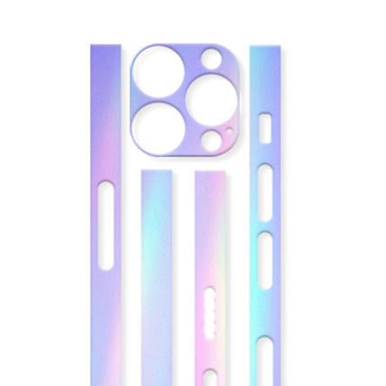 1 Set Phone Film Frame Luminous Ultra-thin Soft Colorful Dustproof Hydrogel Film Mobile Anti-Scratch Phone Camera