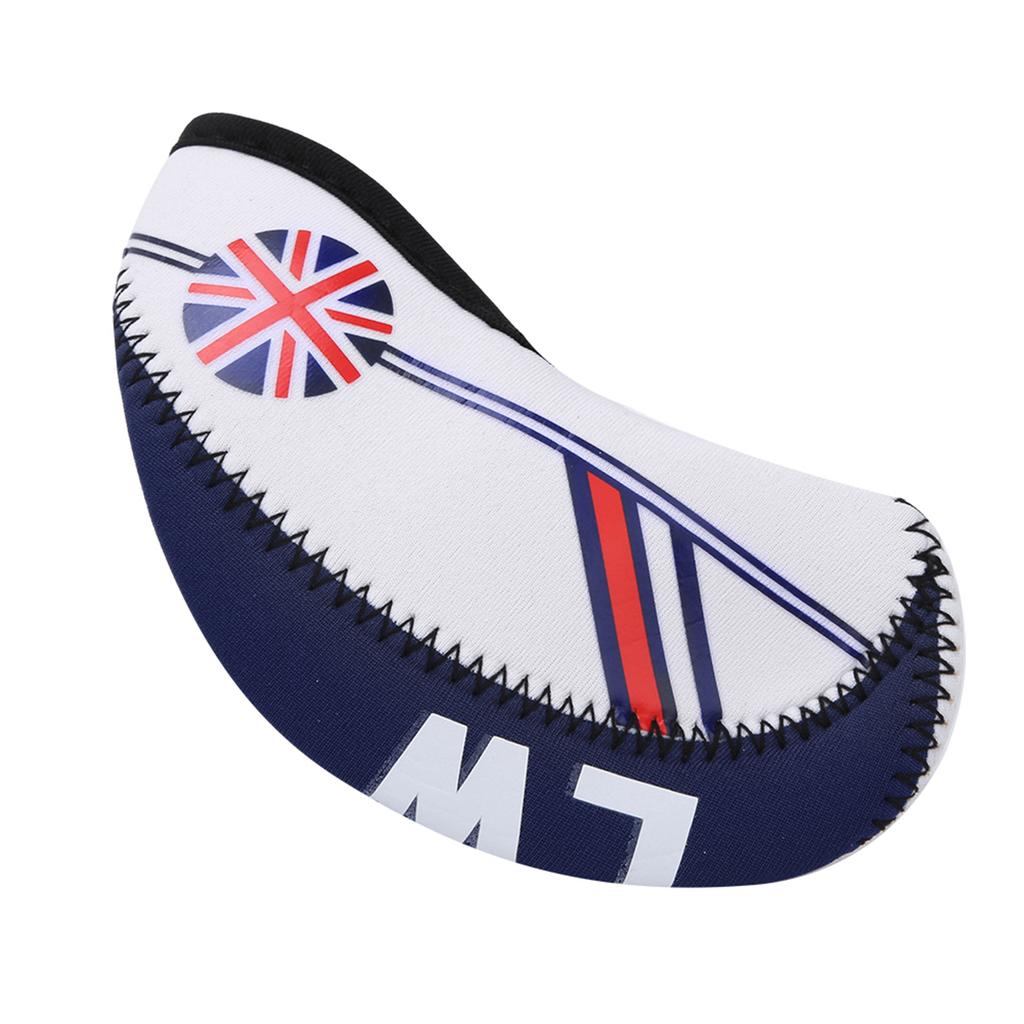 10PCS Cloth Portable Headcover Practical Putter Head Cover Sports Entertainment Accessory