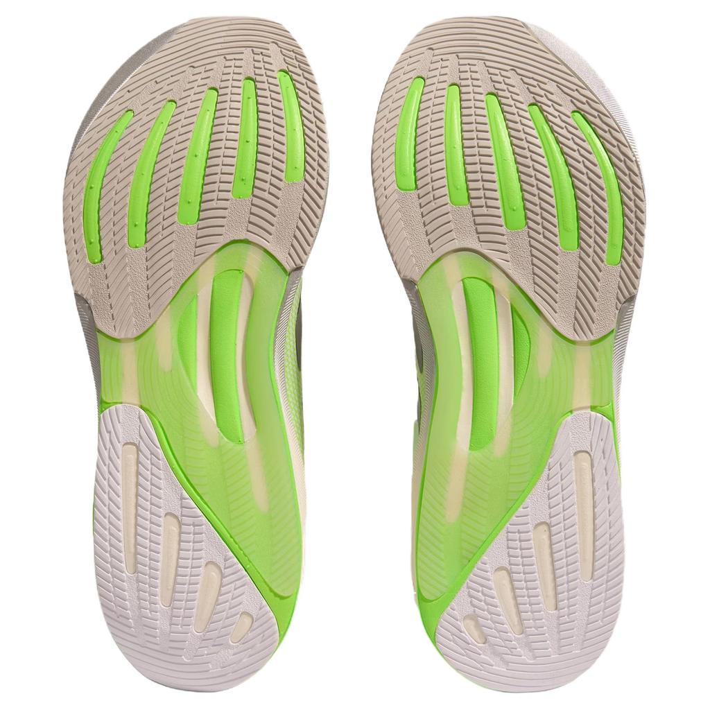 New Adidas Supernova Rise 2 Abrasion Resistant Low Top Running Shoes Men's Beige Green HQ7414