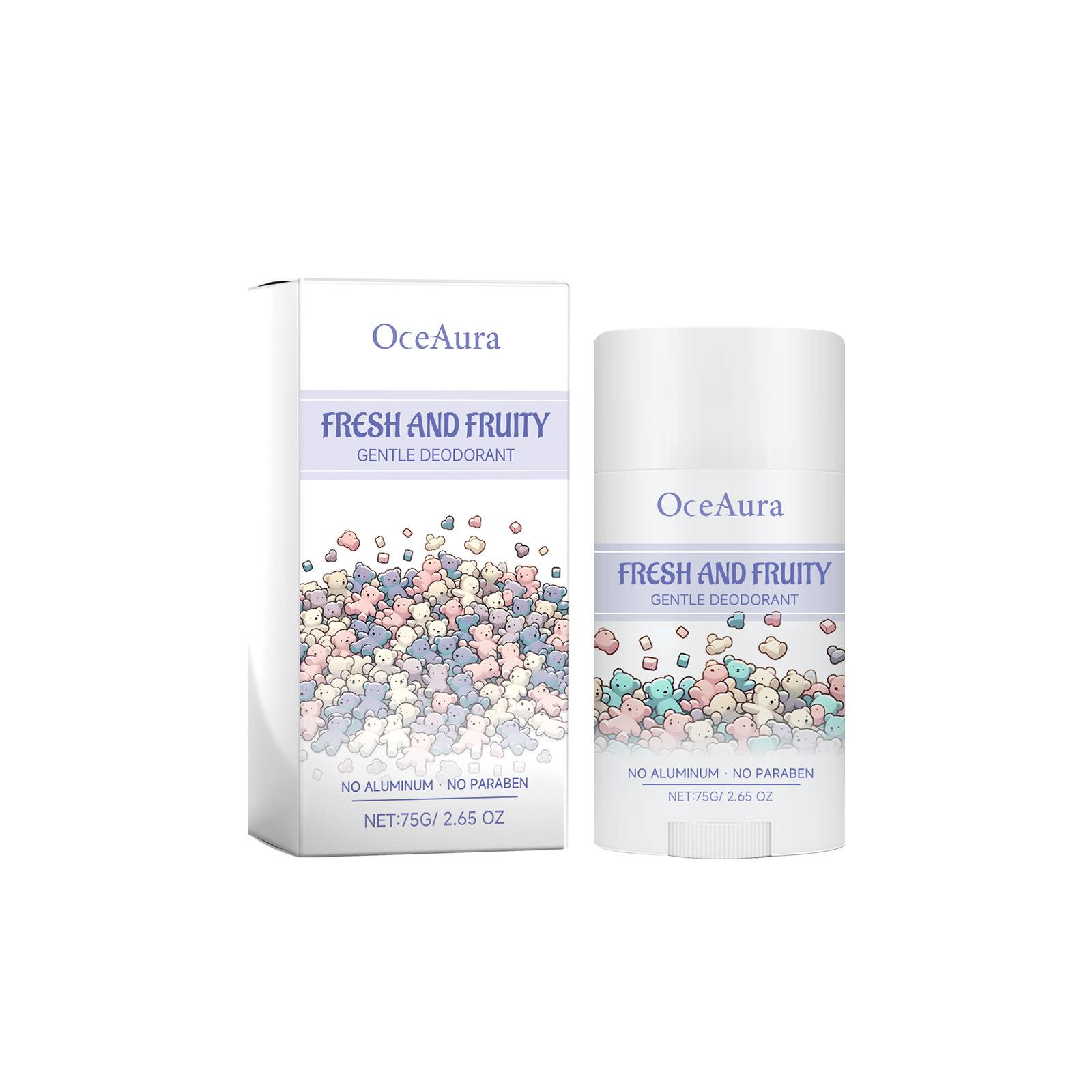 

75 г натуральный дезодорирующий стик, летний стик для ухода за потливостью подмышек и очисткой от запаха 75g