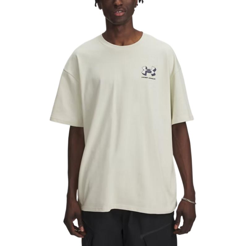 

Under Armour Soft Comfortable Breathable Versatile Short Sleeve T-Shirt Men Tops 1387285-273 S