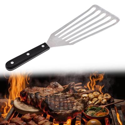 Fish Spade Turner Frying Stainless Steel for Cooking Flipping Lifting