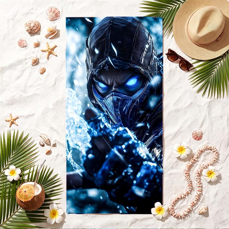 Sub-Zero Soft Beach Towel Stylish Beach Pool Towel for Summer Seaside Vacation Travel