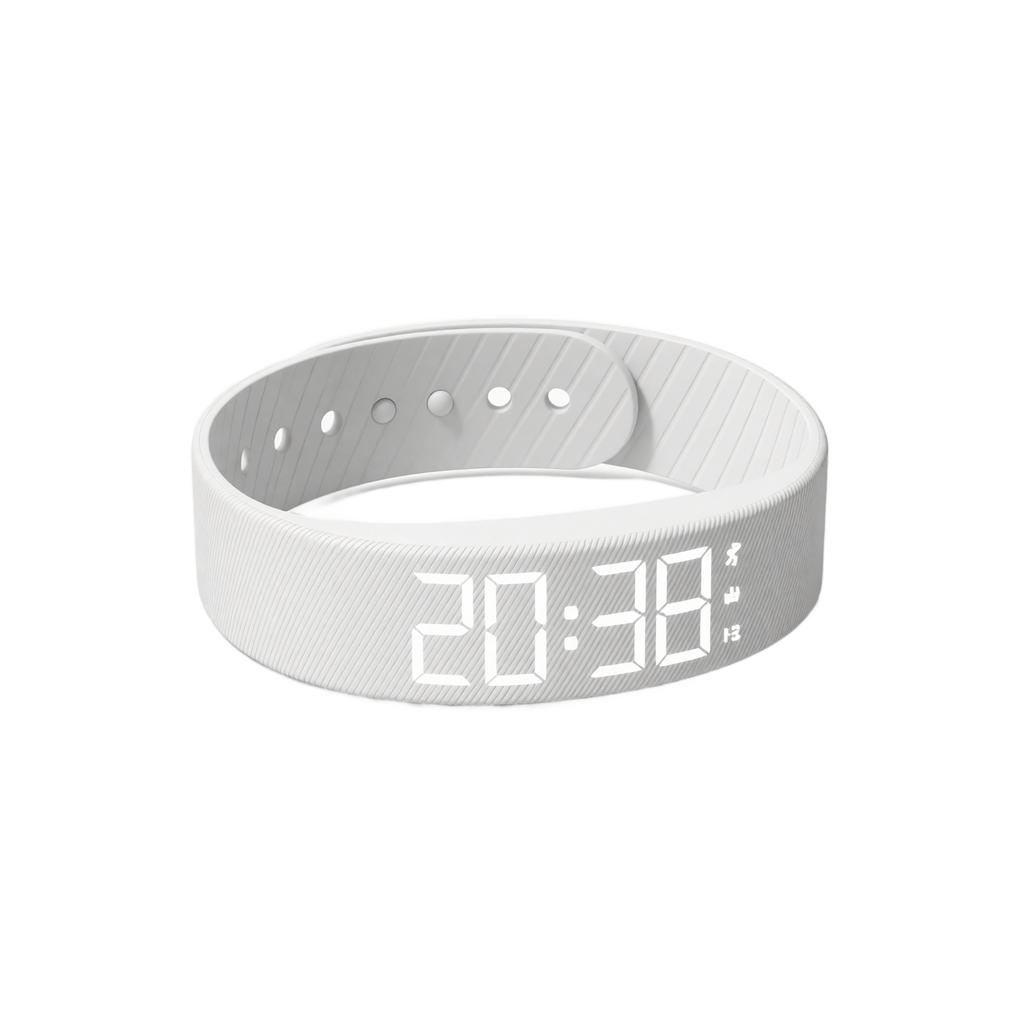 Vibrating Alarm Wristband Heavy Sleepers Adults Wrist Band Clock Watch Bands for Deaf People Silent Bracelet Sleeper Wearable Bed Sleep