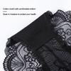 Transparent Breathable Women's Mesh Panties Bow Edge Body Sculpting