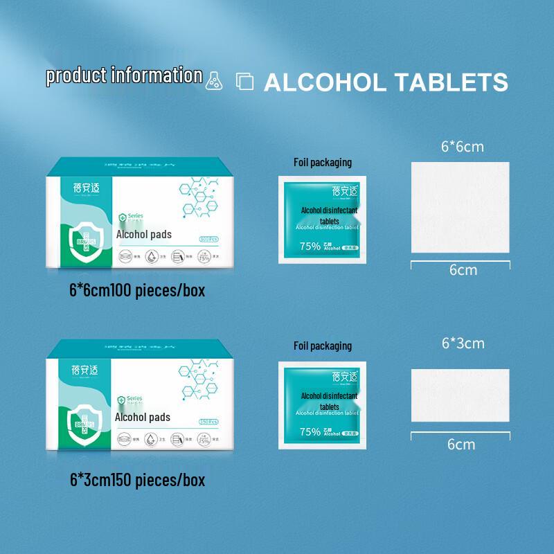 75% Alcohol Antiseptic Wipes