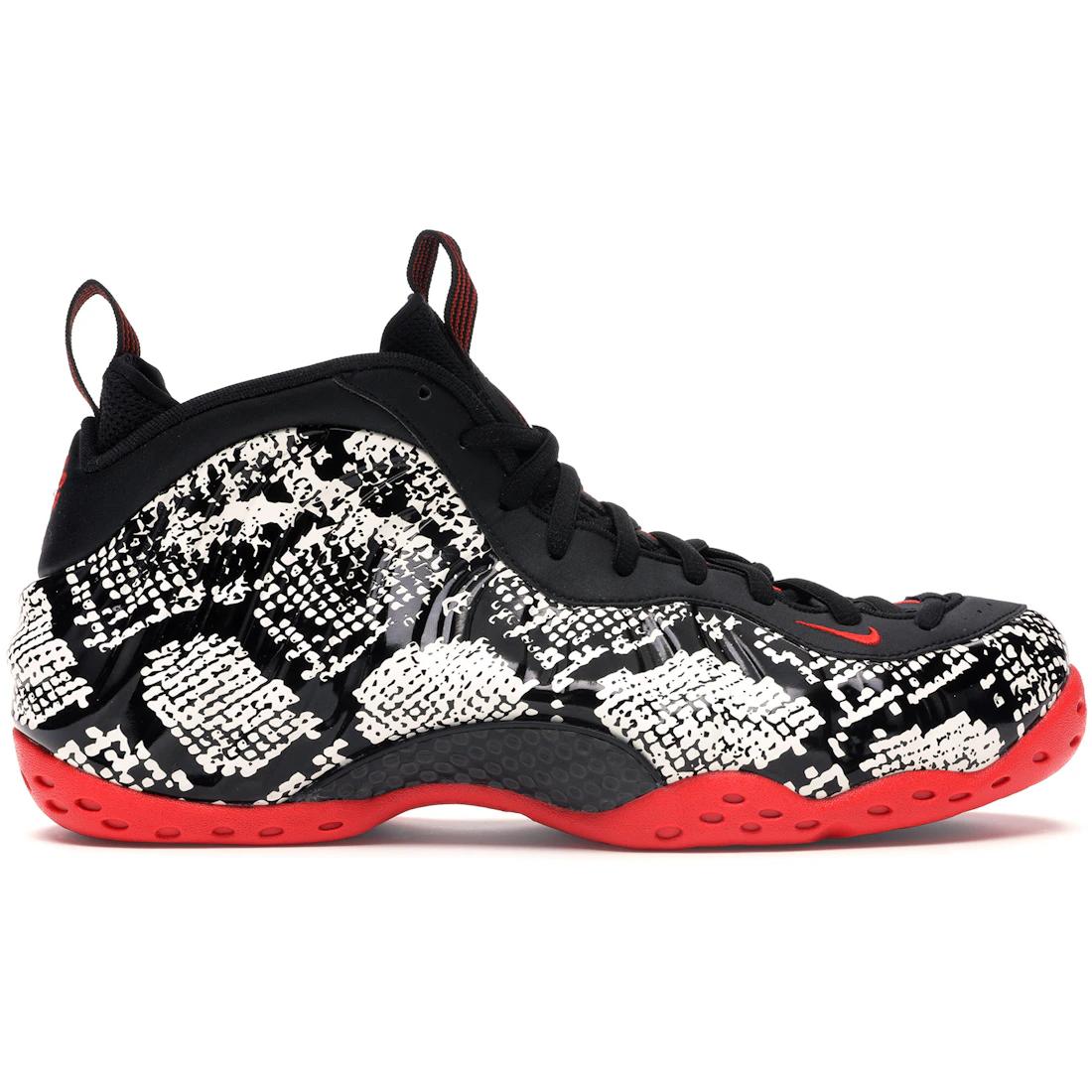 

Кроссовки Nike Air Foamposite One Альбинос Змеиная кожа(314996-101) 43