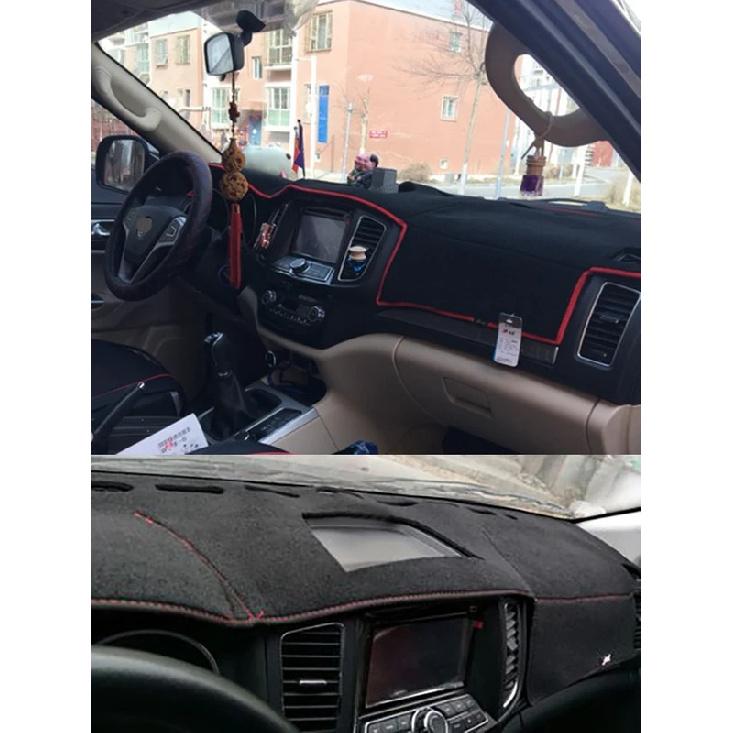 For Foton Sauvana 6AT Toplander Tunland E7  Dashmat Dashboard Cover trument Panel Sunscreen Protective Pad Dash Mat