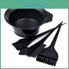 Kit Accessori Professionali per Colorazione Capelli Confezione da 4 Pezzi Set Pennello e Ciotola per Parrucchiere Per Salone Uso Domestico