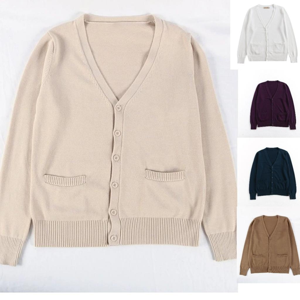 JK Uniform Cardigan Sweater - Stylish Casual For Daily Wear