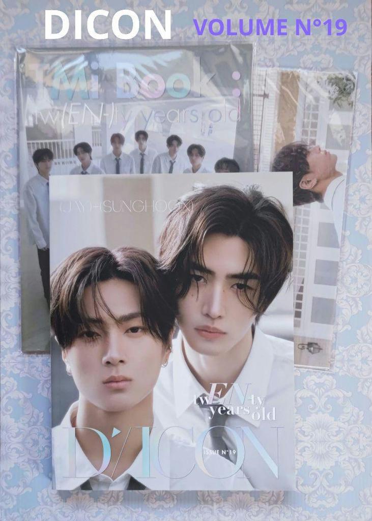 [USED] ENHYPEN Sung Hoon & Jay DICON VOLUME No. 19 Photobook