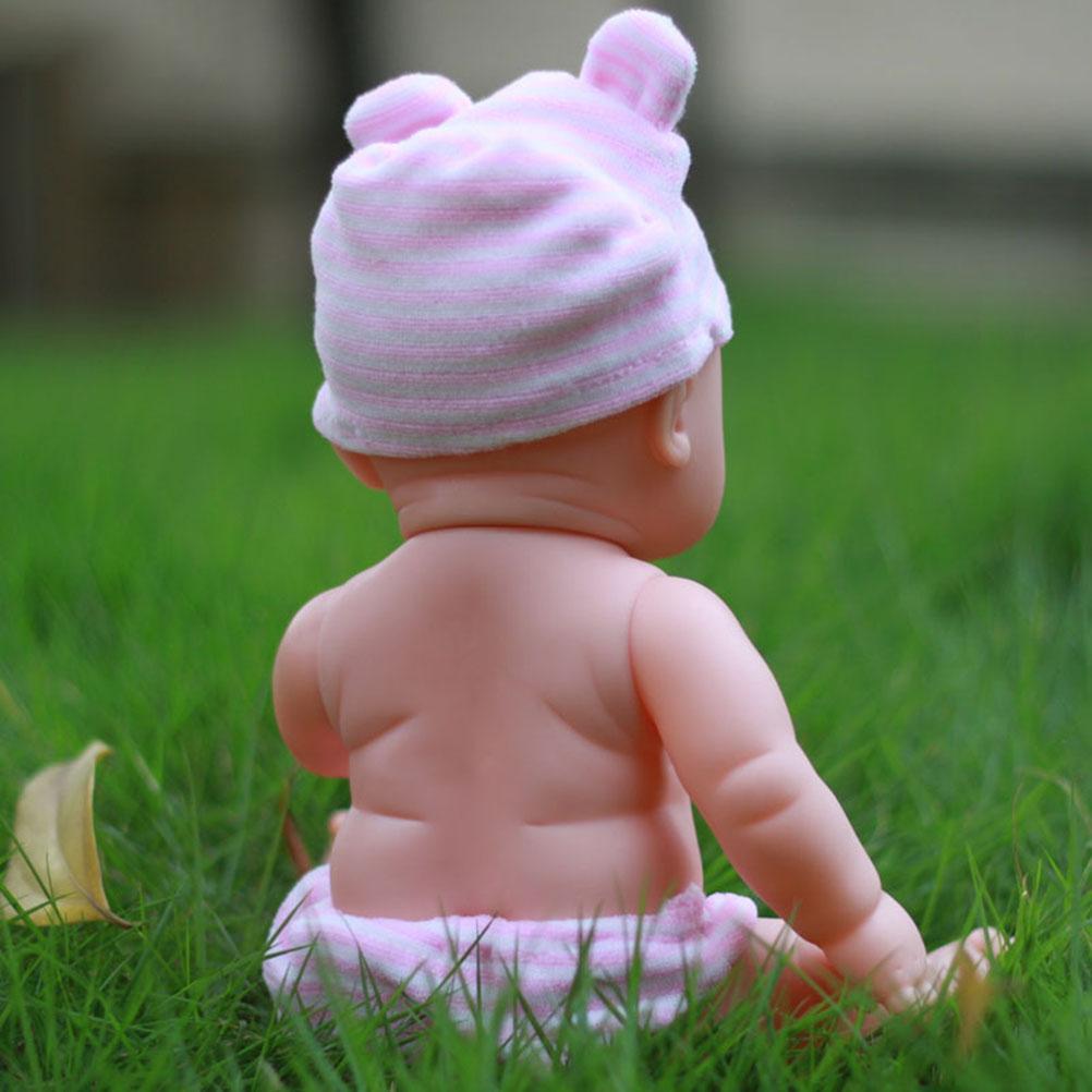 30cm Doll Baby Doll Toy Soft Vinyl Lifelike Baby Toys for Children Boys Girls