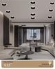 Adjustable Angle Anti-Glare Recessed Spotlight for Guest Rooms and Corridors