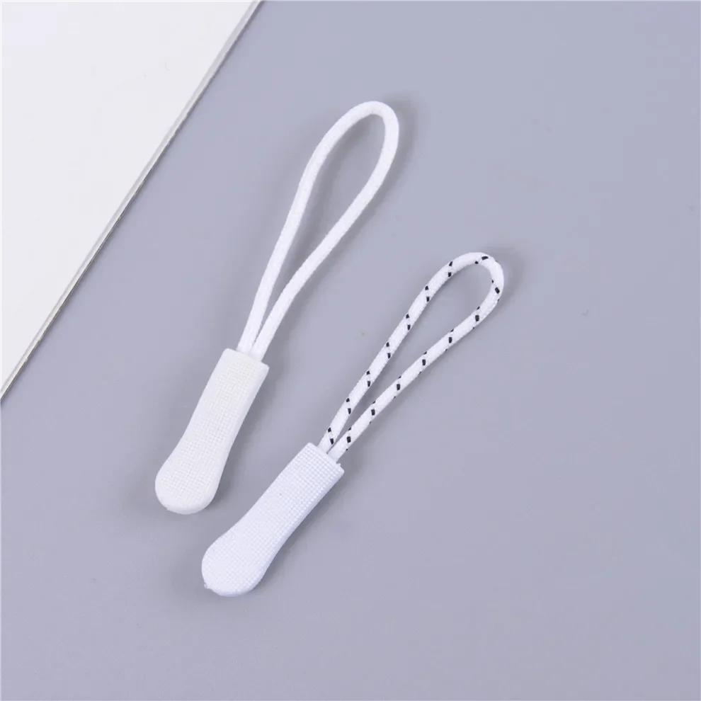 10/20 Stück Reißverschlussanhänger Ziehtab Ende Passend Seilanhänger Ersatzclip Gebrochene Schnalle Fixierer Reißverschlusskordel Lasche Reisetasche Koffer Zelt Rucksack