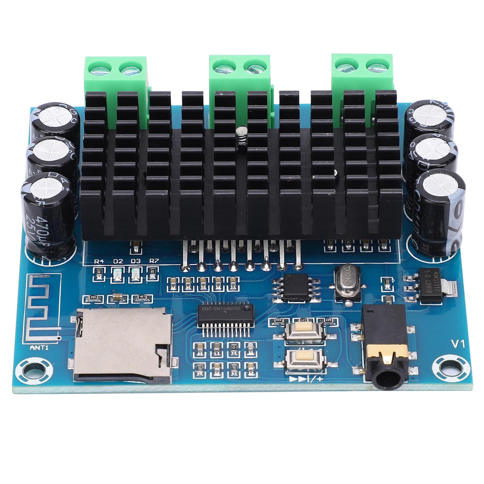 

Power Amplifier Board Bluetooth 5.0 Digital 2 Channels Audio Module Components XHA272