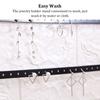 Earrings Display Holder Ear Studs Hanging Rack Large Capacity Jewelry Storage Organizer Rings Jewelries Stand Bracket Home