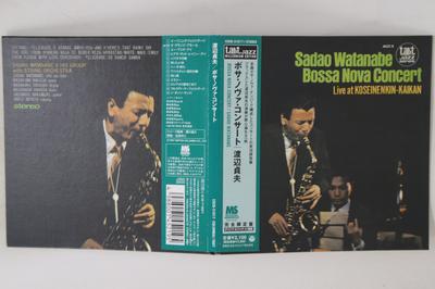 CD SADAO WATANABE - Concert Bossa Nova COCB31017 TAKT JAZZ SERIE 2000 Japon Obi Jazz Occasion