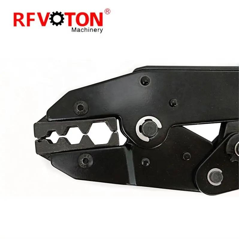 Ratchet Crimping Tool for WTR195 WTR240 RG58 RG59 RG8X Coax Cable RF Communiations Connectors