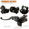 7/8" Universal Right Hydraulic Brake Lever Handle Master Cylinder For 50Cc 110Cc 125Cc 150Cc 200Cc 250Cc Scooter Moped Chinese ATV Dirt Pit Bike Quad