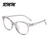New transparent Arrow Plain glasses PC plain glass spectacles vintage eyeglass round frame glasses