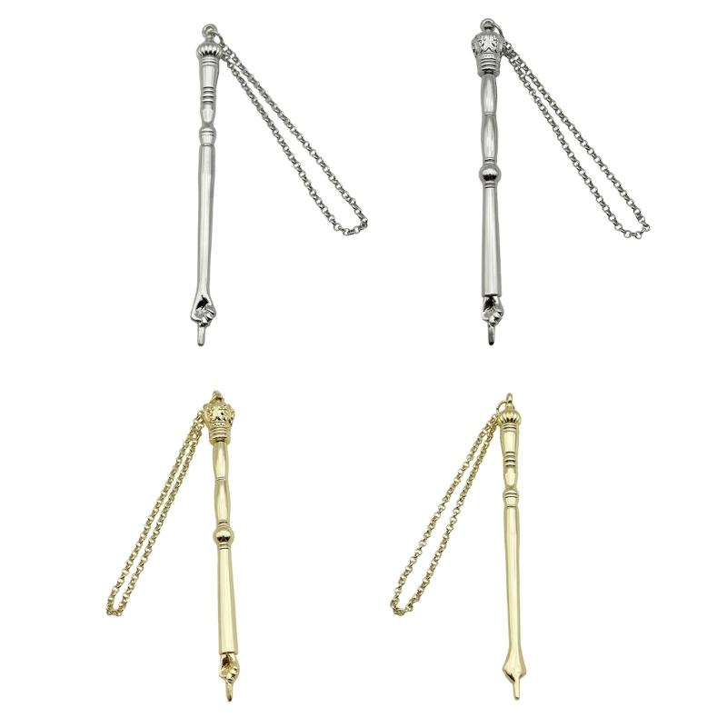 Torah Pointer Yad Torah Scroll Reading Hand Assistant Hand Pointer and Connected Chain Bible Pointer Jewish Gift Unisex