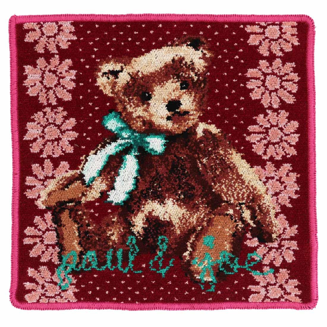 

Аксессуары Paul Joe Шениловый носовой платок Плюшевый мишка Ручное полотенце 25см Paul Joe PAUL JOE ACCESSOIRES & (Вино) Женщины Приблизительно. & & 000469-0002-02 винный