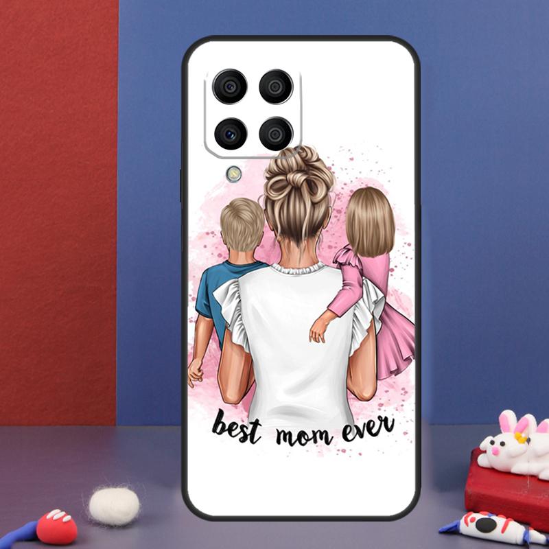 Baby Mom Daughter Girl Son Dad Case For Samsung Galaxy M31 M21 M11 M13 M54 M34 M14 M56 M36 M16 M53 M32 M52 M35 M55 M15 M06