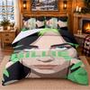 Billie Eilish Pattern Bedding 3Pcs Set Bed Sheet And Pillowcases For Indoor Bedroom