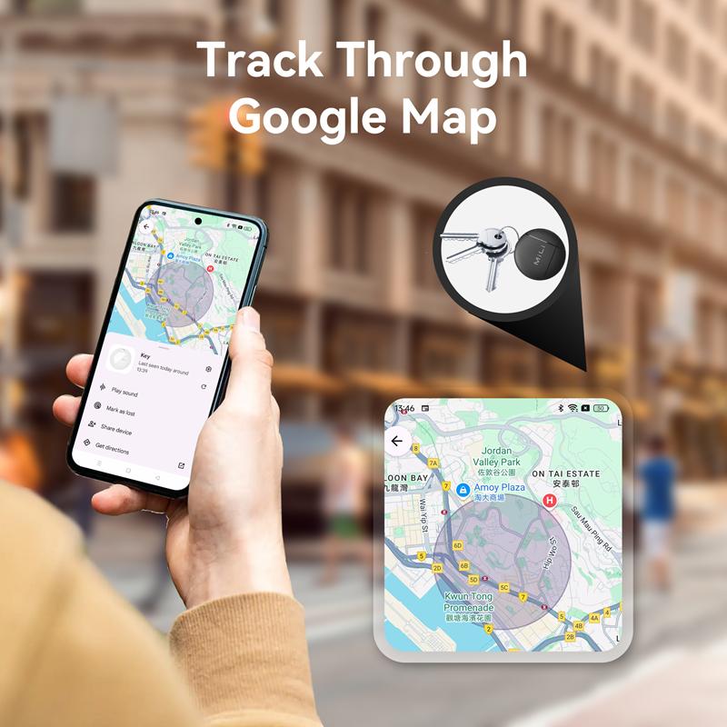 New Google Find My Device Gps Tracker Android Locator Tags Device Security Alarm Anti-Lost Alarm Portable GPS Tracker 2025