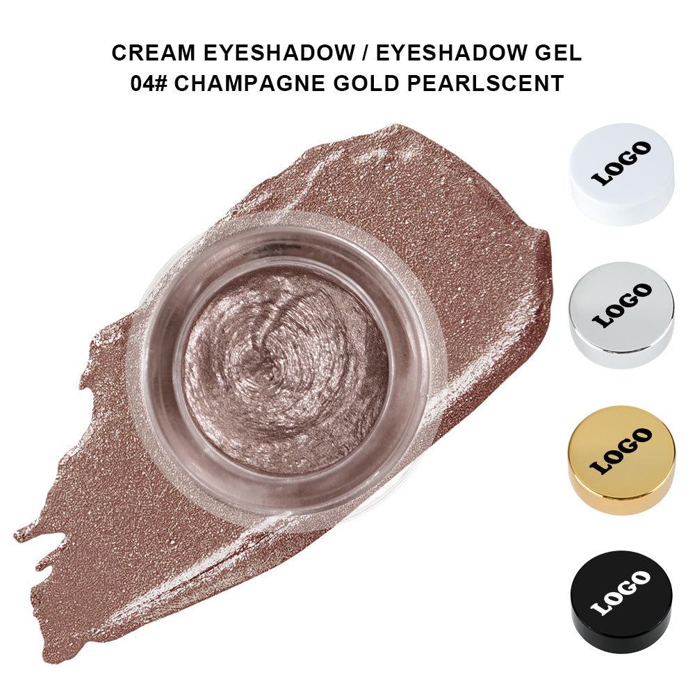 Shimmery Waterproof Pearlescent Eyeshadow Cream – Long-lasting, No-smudge, Vibrant Pigment