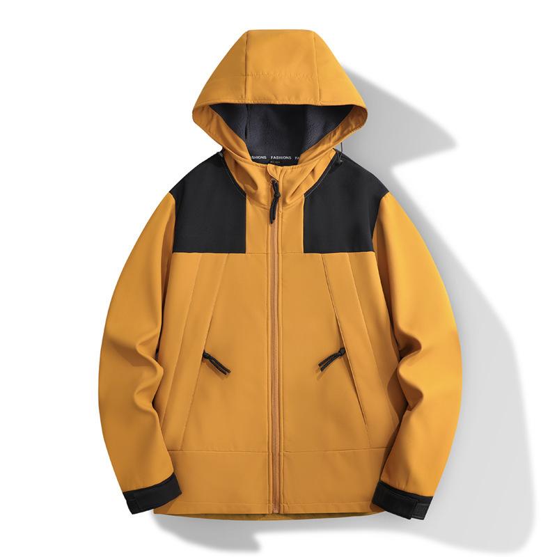 New Outdoor Jacket Men and Women Same Waterproof Couple Jacket Travel Mountaineering Suit Men and Women