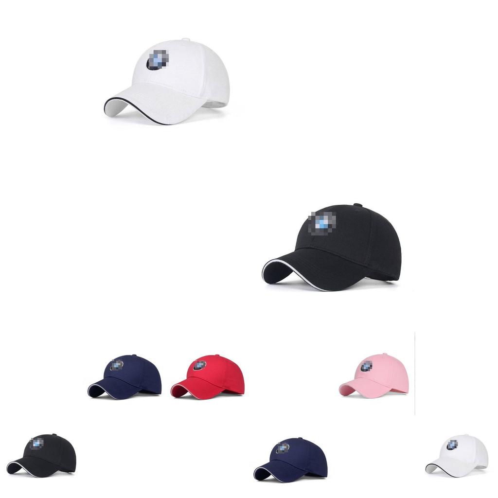 Stilvolle Baumwoll-Baseballkappe mit breiter Krempe, erhältlich in verschiedenen Farben